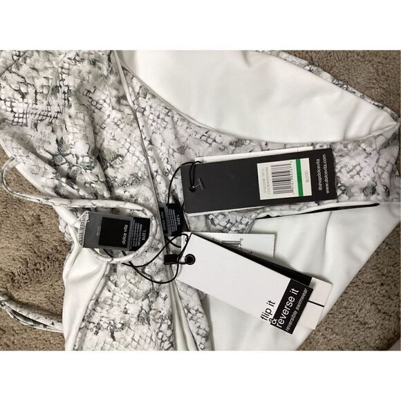 New. Dolce Vita reversible snake print bikini. Large. Retails $139 - Picture 10 of 15